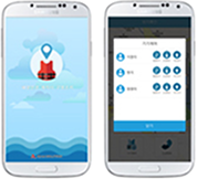 해양안전 캐릭터 구명조끼