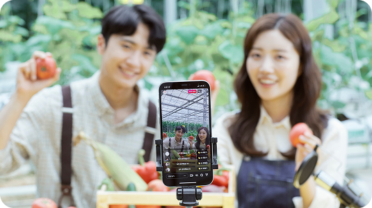 전문가와 함께하는 라이브커머스 일러스트레이션